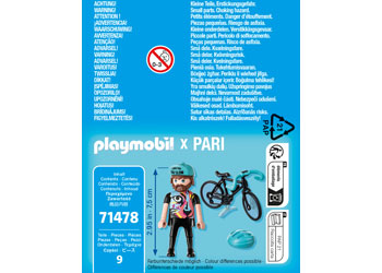 Playmobil - Road cyclist Paul                                                             