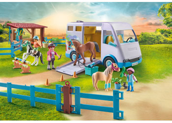 Playmobil - Mobile horse riding school