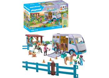 Playmobil - Mobile horse riding school