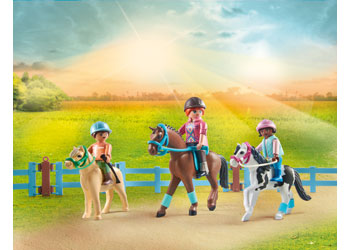 Playmobil - Mobile horse riding school