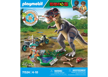 Playmobil - T-Rex trace path                                                              