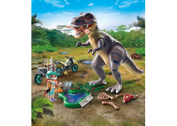Playmobil - T-Rex trace path                                                              