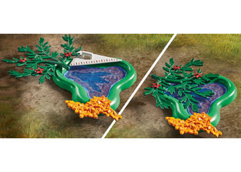 Playmobil - T-Rex trace path                                                              