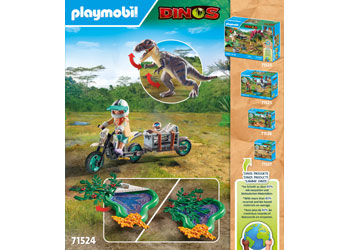Playmobil - T-Rex trace path                                                              