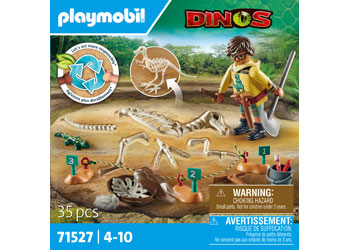 Playmobil - Archaeological dig with dinosaur skeleton                                     