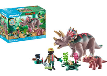 Playmobil - Triceratops Family