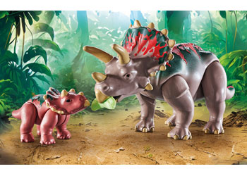 Playmobil - Triceratops Family