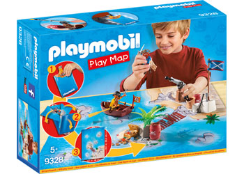 Playmobil - Pirate Adventure Play Map