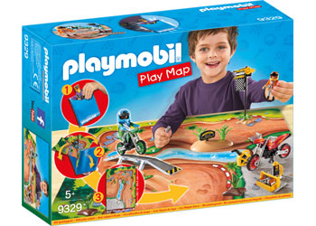 Playmobil - Motocross Play Map