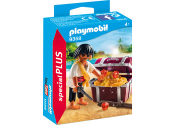 Playmobil - Pirate with Treasure Chest