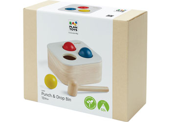 Plan Toys - PUNCH & DROP BIN                                                              