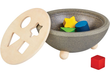 Plan Toys - SHAPE SORTING BOWL                                                            