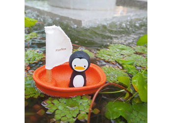 Plantoys - Sailing Boat-Penguin                   