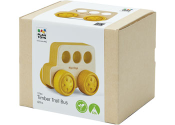 Plan Toys - TIMBER TRAIL BUS                                                              