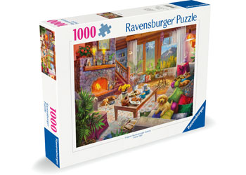 Ravensburger - Cozy Cabin Puzzle 1000p