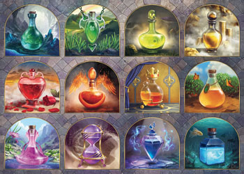 Ravensburger - Magical Potions Puzzle 1000p