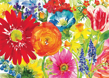 Ravensburger Abundant Blooms Puzzle 1000 Pieces