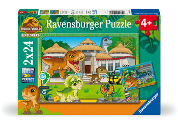 Ravensburger - Jurassic World Explorers 2x24p