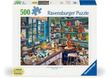 Ravensburger - Pottery Studio Sanctuary Puzzle 500pLF