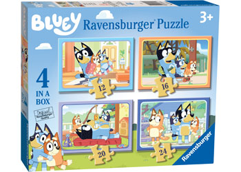 Ravensburger Bluey Lets Do This 12 16 20 24 pieces                                        