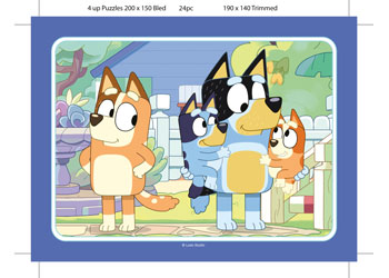 Ravensburger Bluey Lets Do This 12 16 20 24 pieces                                        