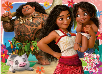 Ravensburger Disney Moana 2 Bumper Pack Puzzle 4x100 Pieces