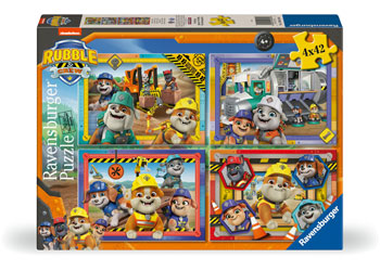 Ravensburger - Rubble & Crew Bumper Pack 4x42p