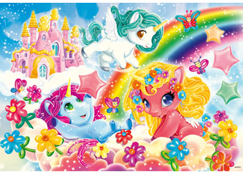 MB Catalogue: Ravensburger - Unicorns at Play 2x12 pieces