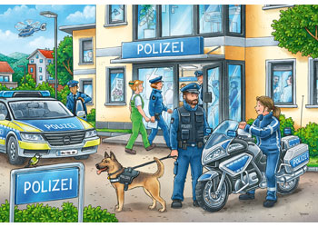 Ravensburger - Police at Work! 2x24 pieces