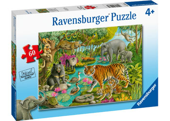 Rburg - Animals of India Puzzle 60pc