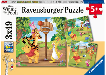 Rburg - Disney Sports Days Puzzle 3x49pc