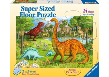 Rburg - Dinosaur Pals Supersize Puzzle 24pc