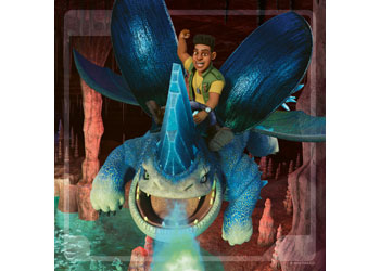 Ravensburger - How to Train your Dragons Realms 3x49pc
