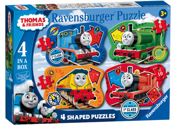 Ravensburger - TTTE Shaped Puzzles 4 6 8 10pc