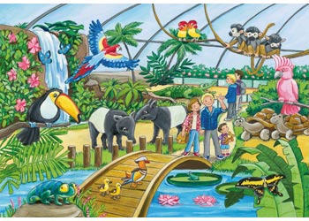 Rburg - Welcome to the Zoo Puzzle 2x24pc
