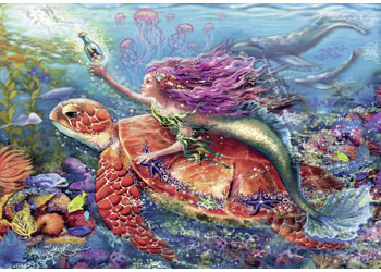 Ravensburger - Mermaid Adventures Puzzle 2x24p