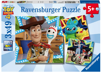 Rburg - Disney Toy Story 4 Puzzle 3x49pc