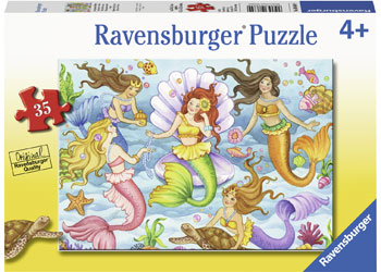 Ravensburger - Queens of the Ocean Puzzle 35pc