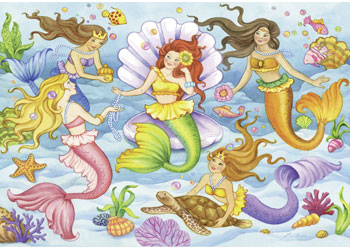 Ravensburger - Queens of the Ocean Puzzle 35pc