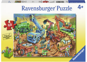 Ravensburger - Construction Crew Puzzle 60pc