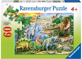 Rburg - Prehistoric Life Puzzle 60pc