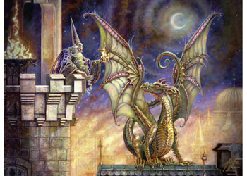 Ravensburger - Gift of Fire Puzzle 100pc