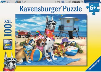 Rburg - No Dogs on the Beach Puzzle 100pc