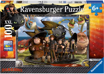 Rburg - HTTYD Hicks and Friends Puzzle 100pc