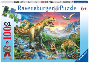 Rburg - Time of the Dinosaurs Puzzle 100pc