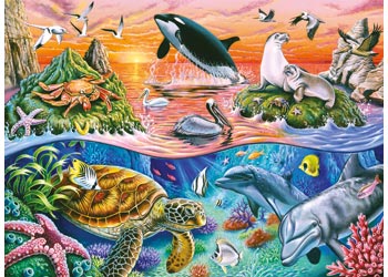 Rburg - Beautiful Ocean Puzzle 100pc