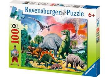 Rburg - Among the Dinosaurs Puzzle 100pc