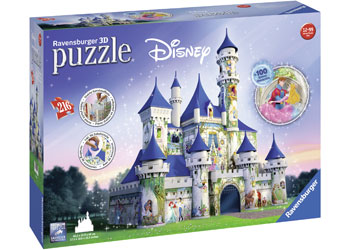 Ravensburger - Disney Princesses Castle 3D Puzzle 216 pieces