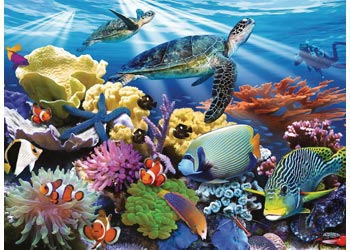 Rburg - Ocean Turtles Puzzle 200pc