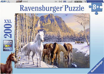 Ravensburger - Winter Horses Puzzle 200pc